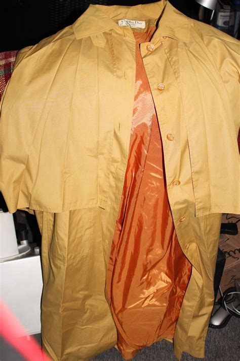 dior raincoat|christian dior raincoat.